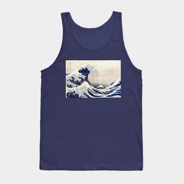 Under the Wave off Kanagawa Tank Top by UndiscoveredWonders